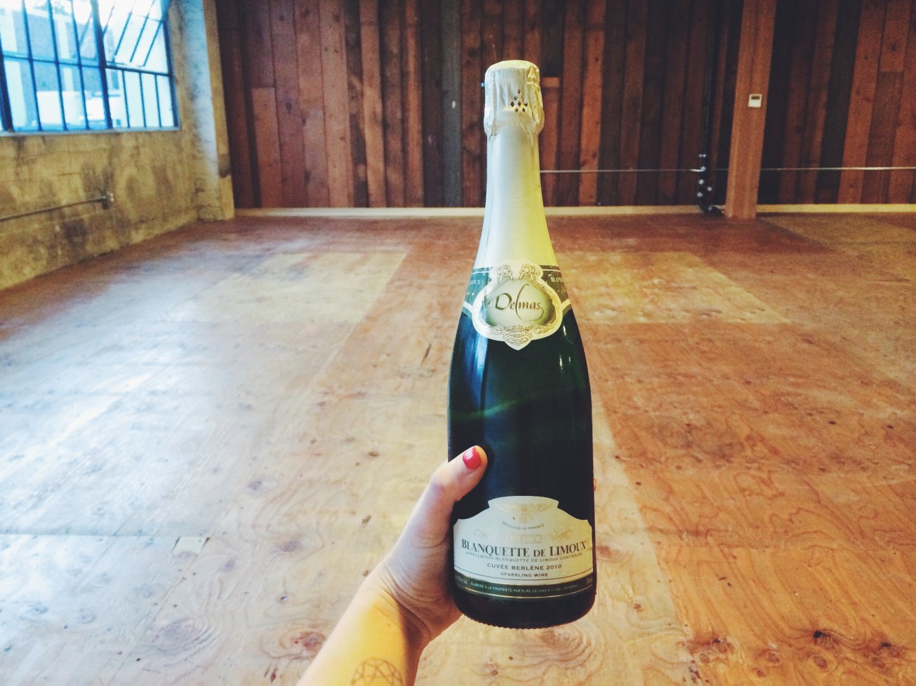 sparkling wine to celebrate  