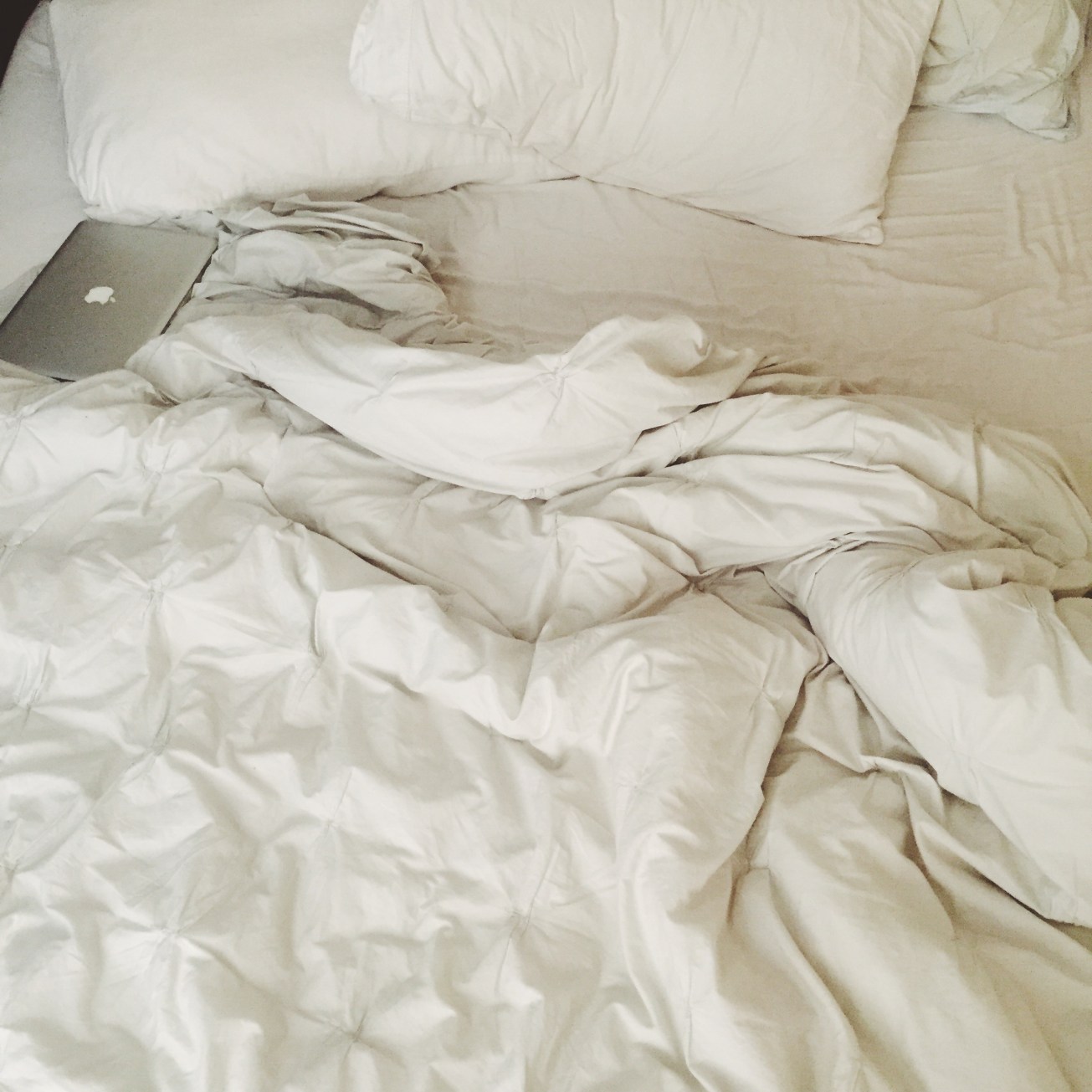 working from bed