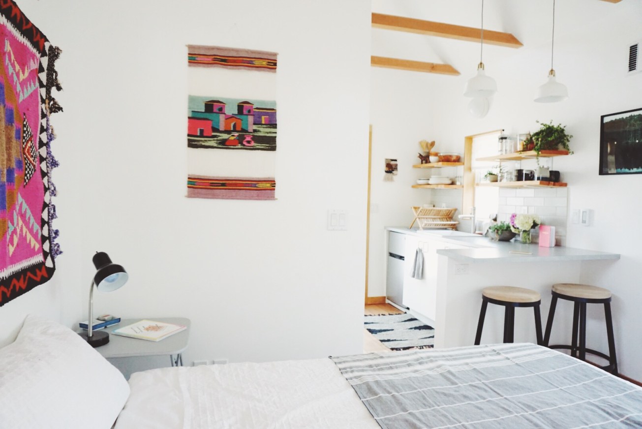 Tiny house decorated by Emily Katz