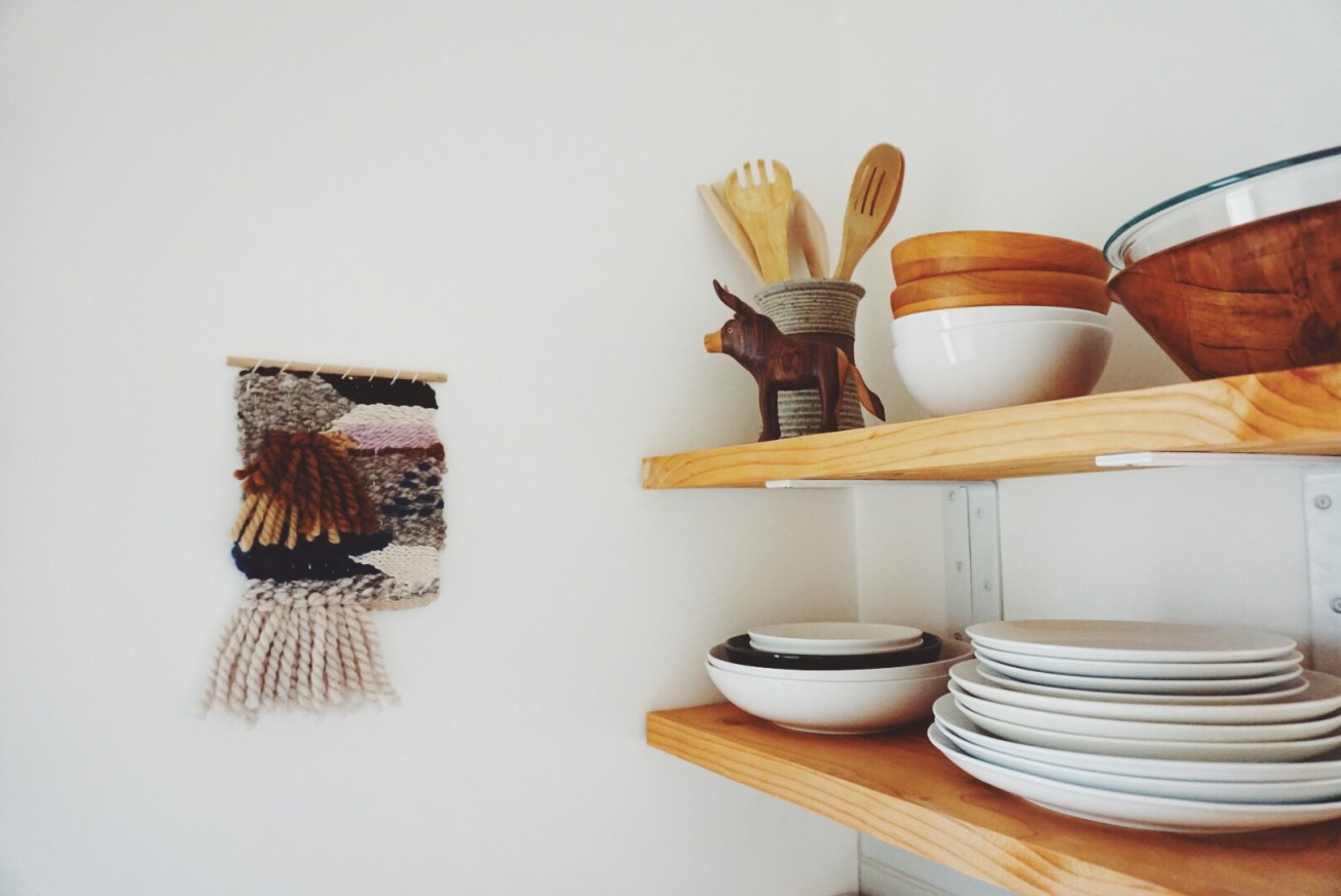 The owners own little weaving