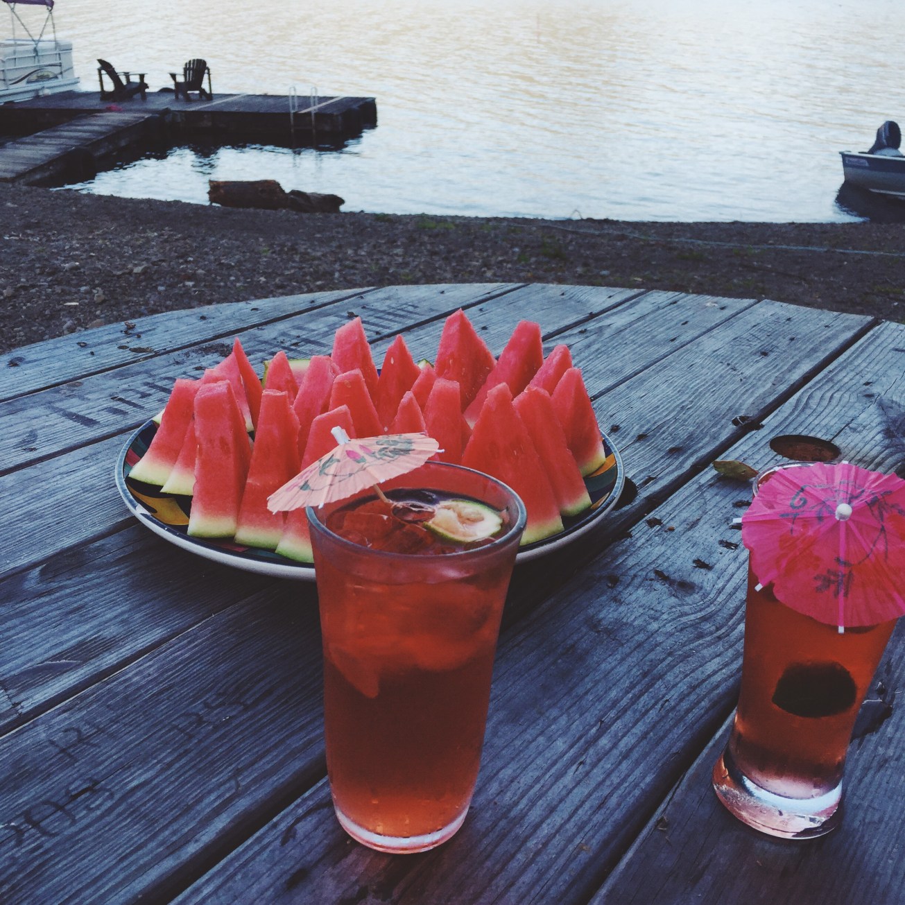 Watermelon and summer cocktails- photo by Emily Katz